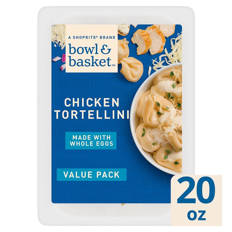 Bowl &amp; Basket Chicken Tortellini Pasta Value Pack, 20 oz