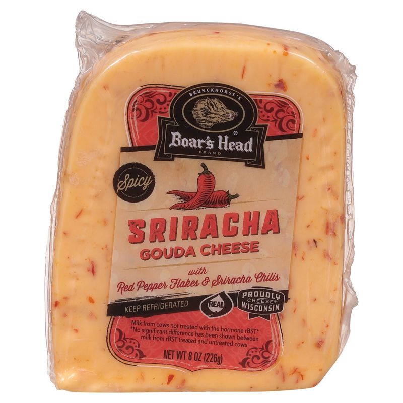 Boar&#39;s Head Spicy Sriracha Gouda Cheese 8 oz