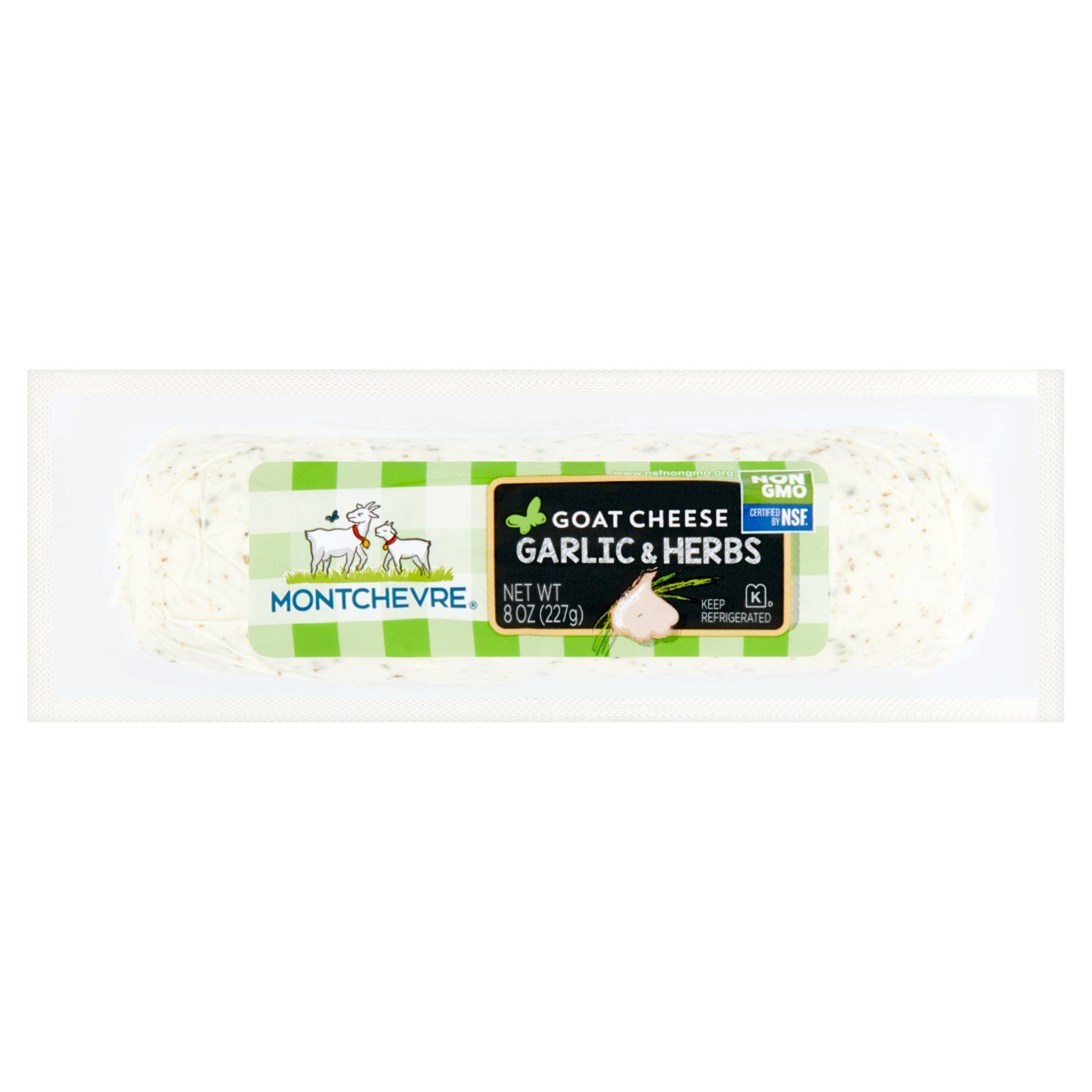 Montchevre Garlic &amp; Herbs Goat Cheese, 8 oz