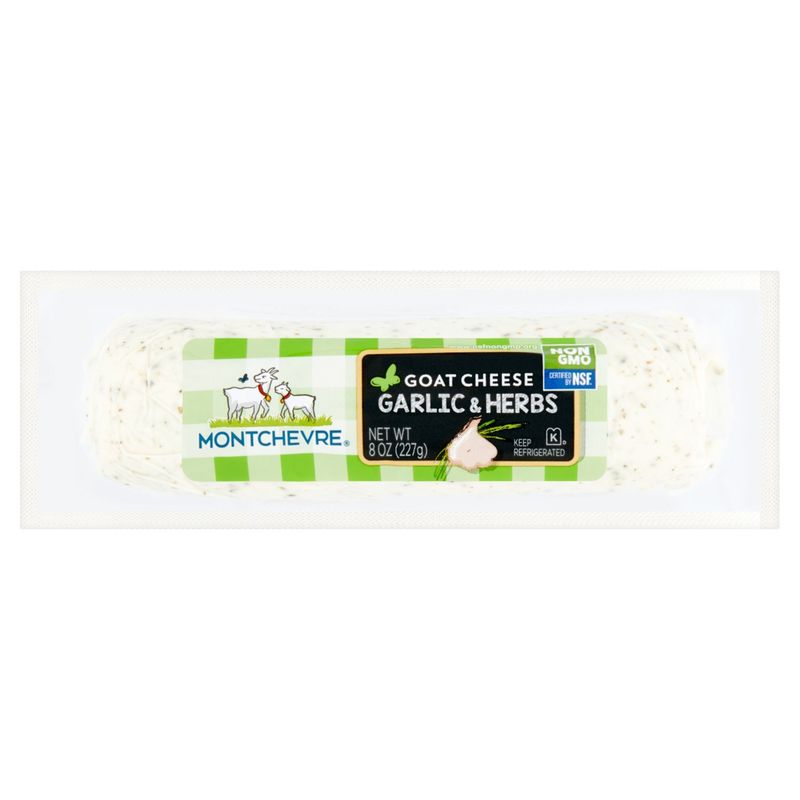 Montchevre Garlic &amp; Herbs Goat Cheese, 8 oz