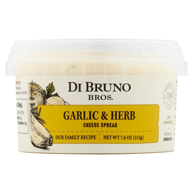 Di Bruno Bros. Garlic &amp; Herb Cheese Spread, 7.6 oz