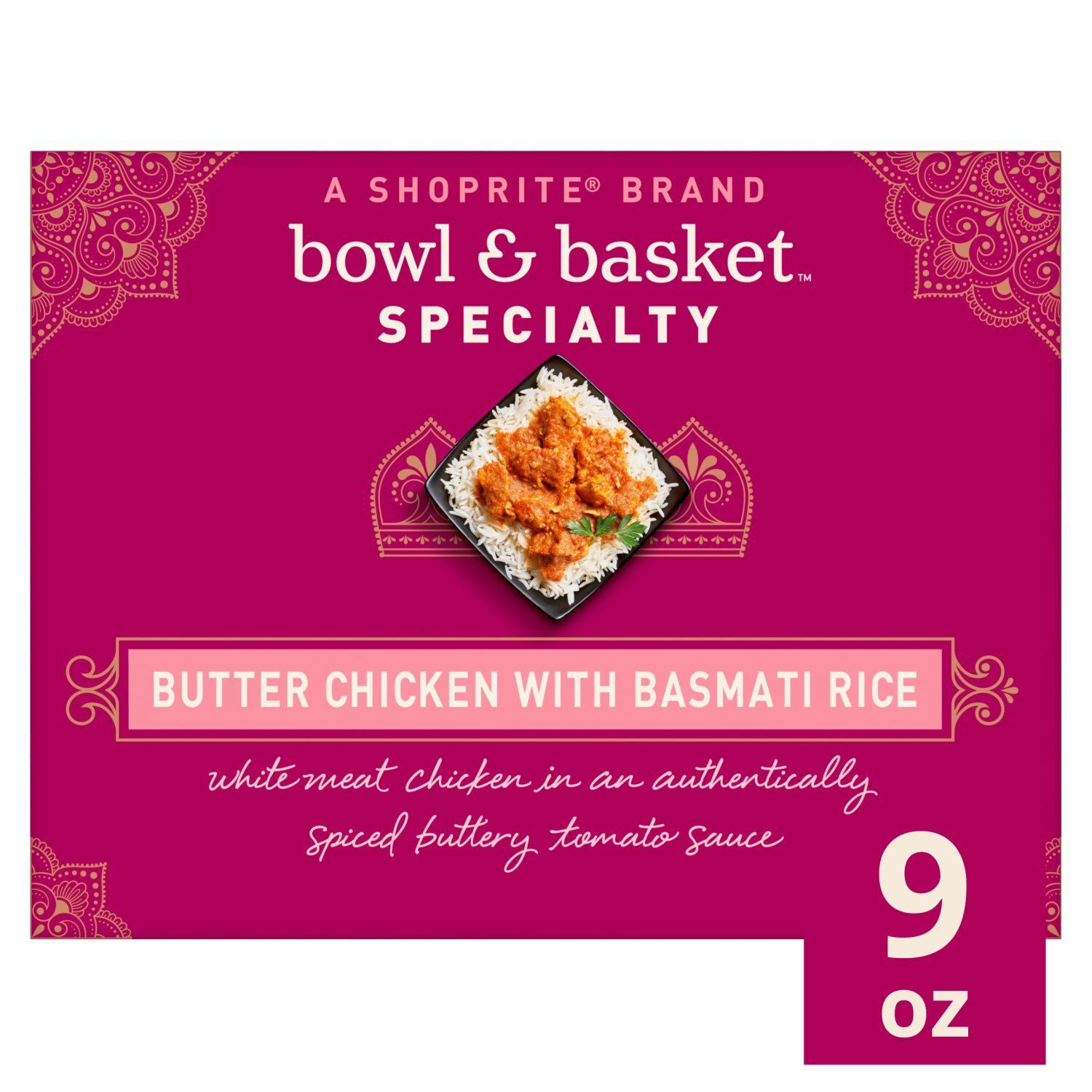 Bowl &amp; Basket Specialty Butter Chicken with Basmati Rice, 9 oz