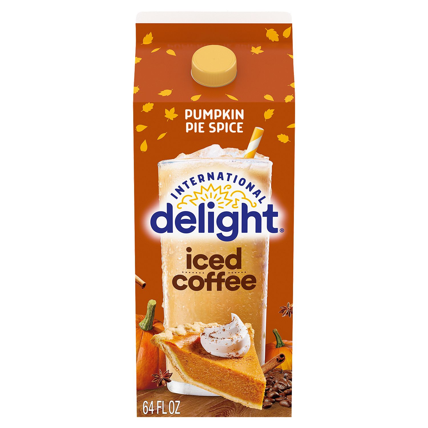 International Delight Pumpkin Pie Spice Iced Coffee, 64 fl oz