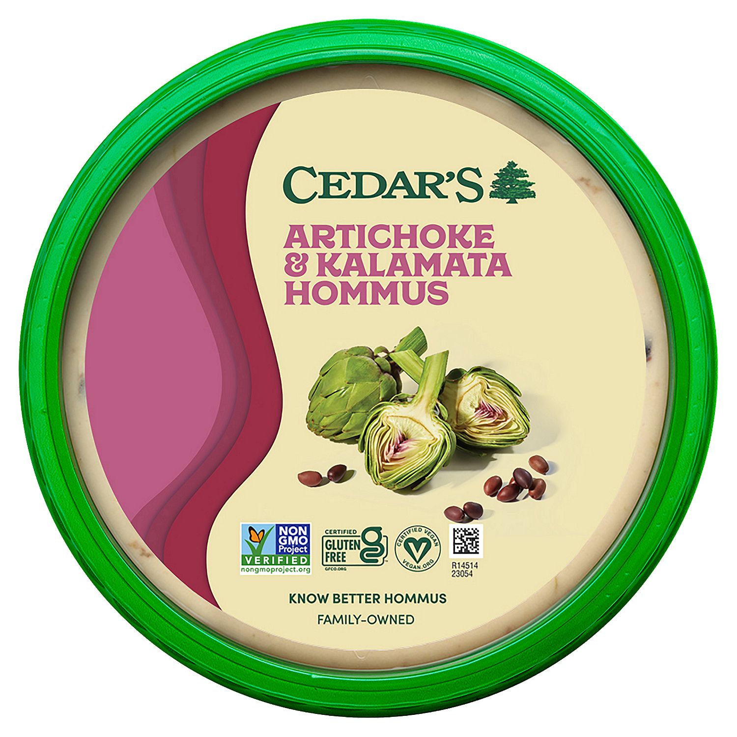 Cedar&#39;s Artichoke &amp; Kalamata Hommus, 8 oz