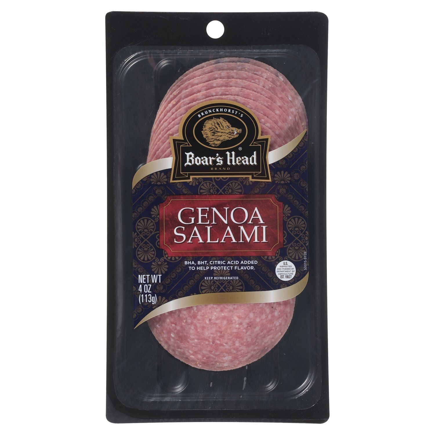 Brunckhorst&#39;s Boar&#39;s Head Genoa Salami, 4 oz