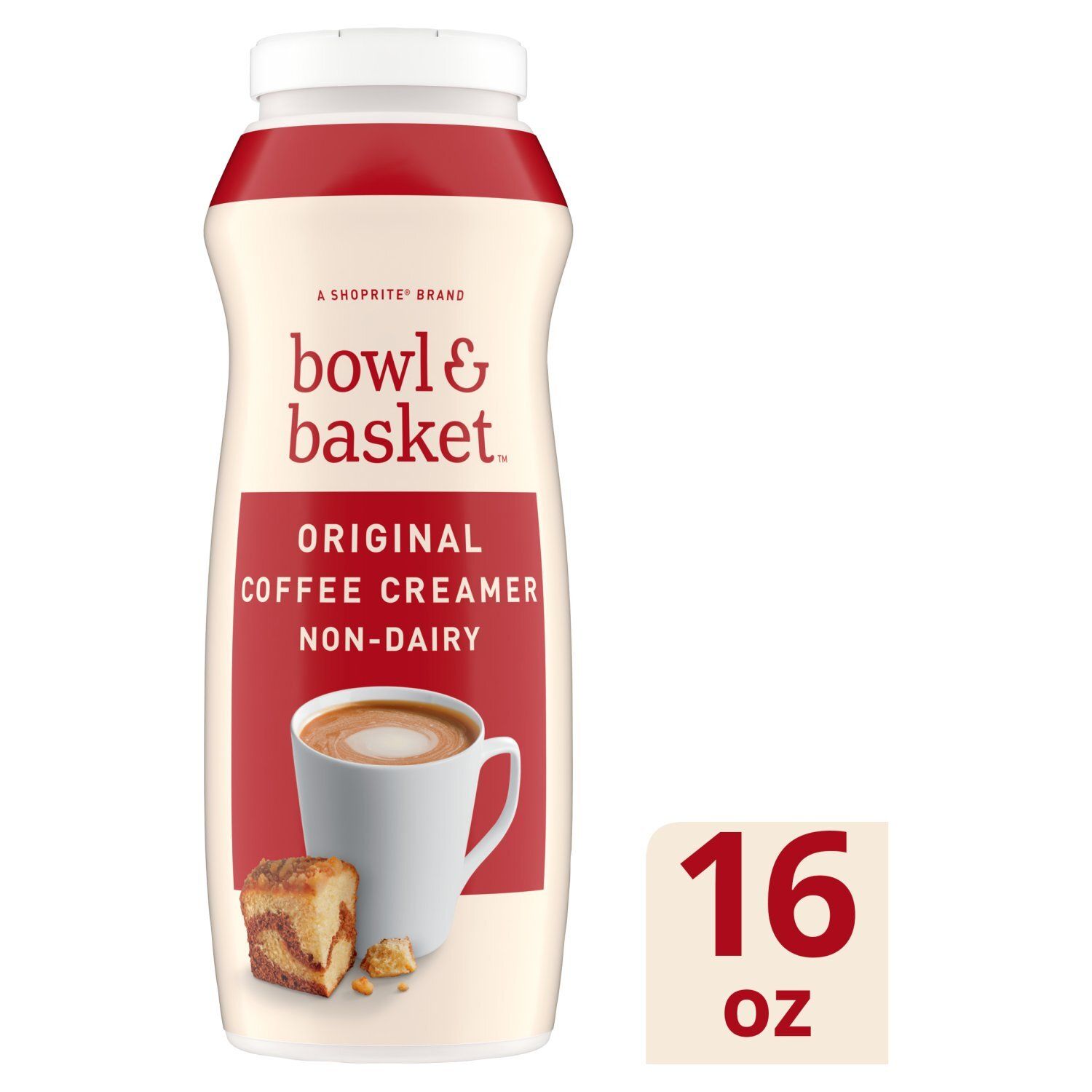 Bowl &amp; Basket Original Coffee Creamer Non-Dairy, 16 oz