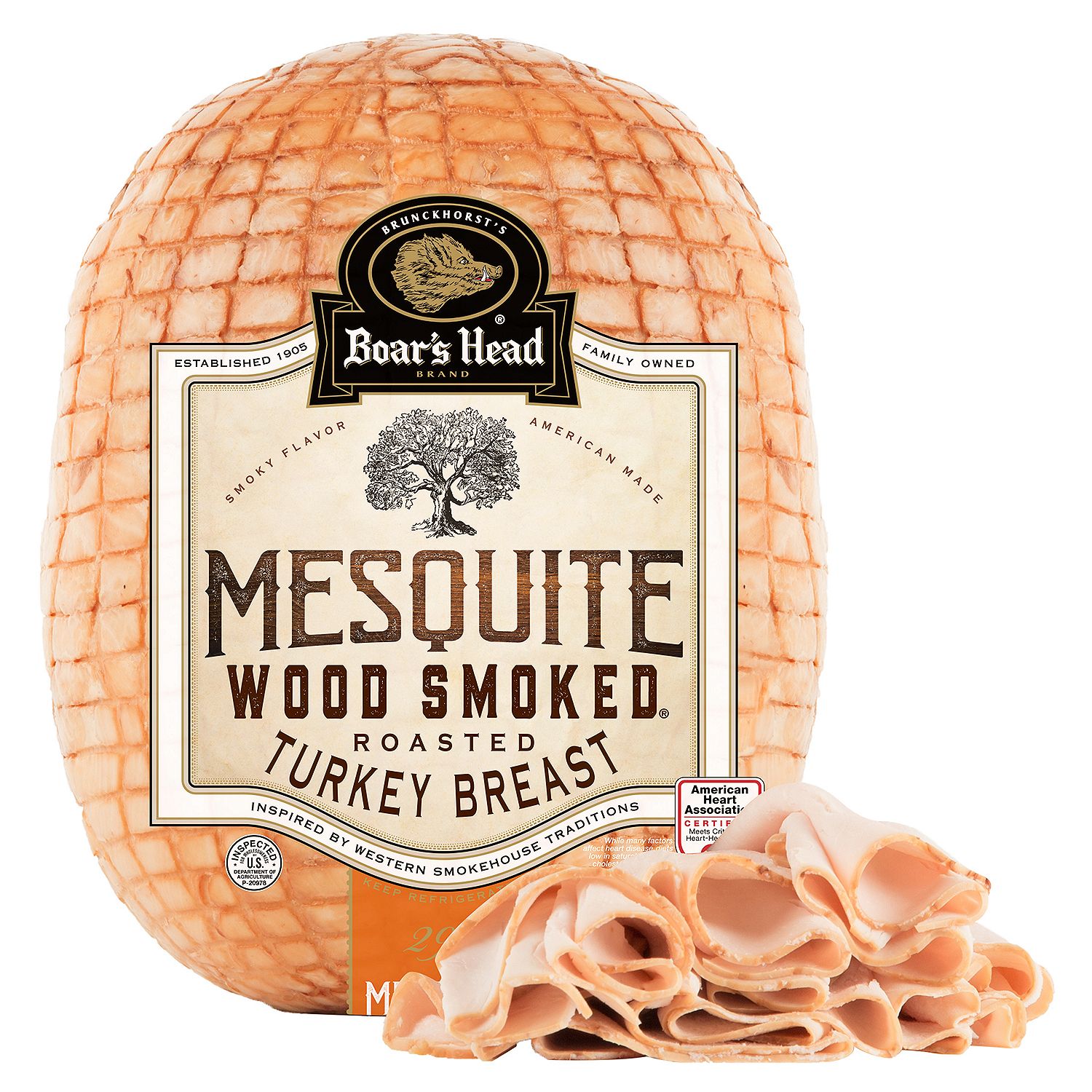 Boar&#39;s Head Mesquite Wood Smoked Roasted Turkey Breast