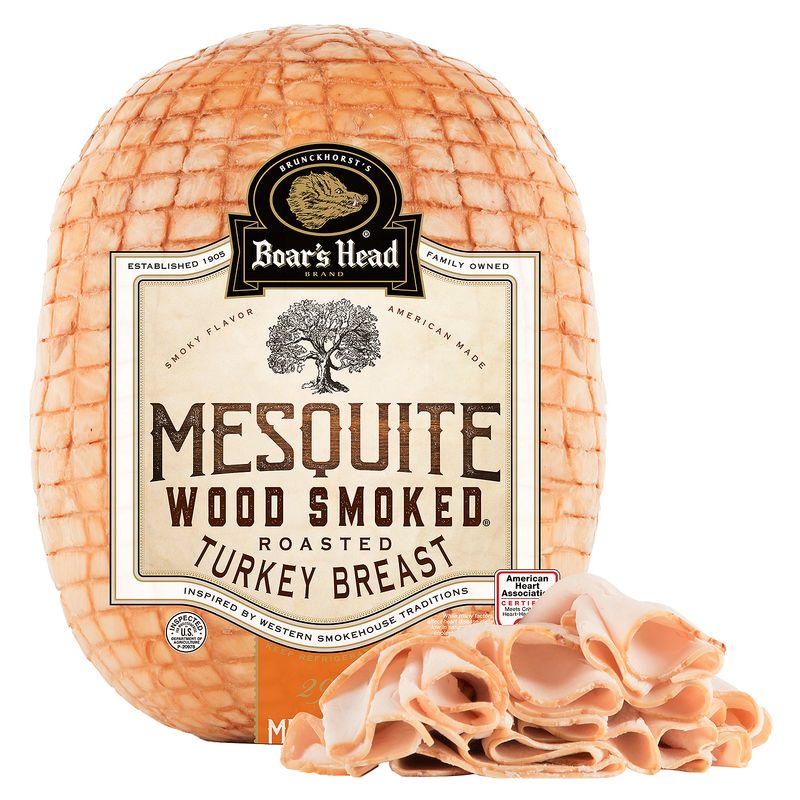 Boar&#39;s Head Mesquite Wood Smoked Roasted Turkey Breast