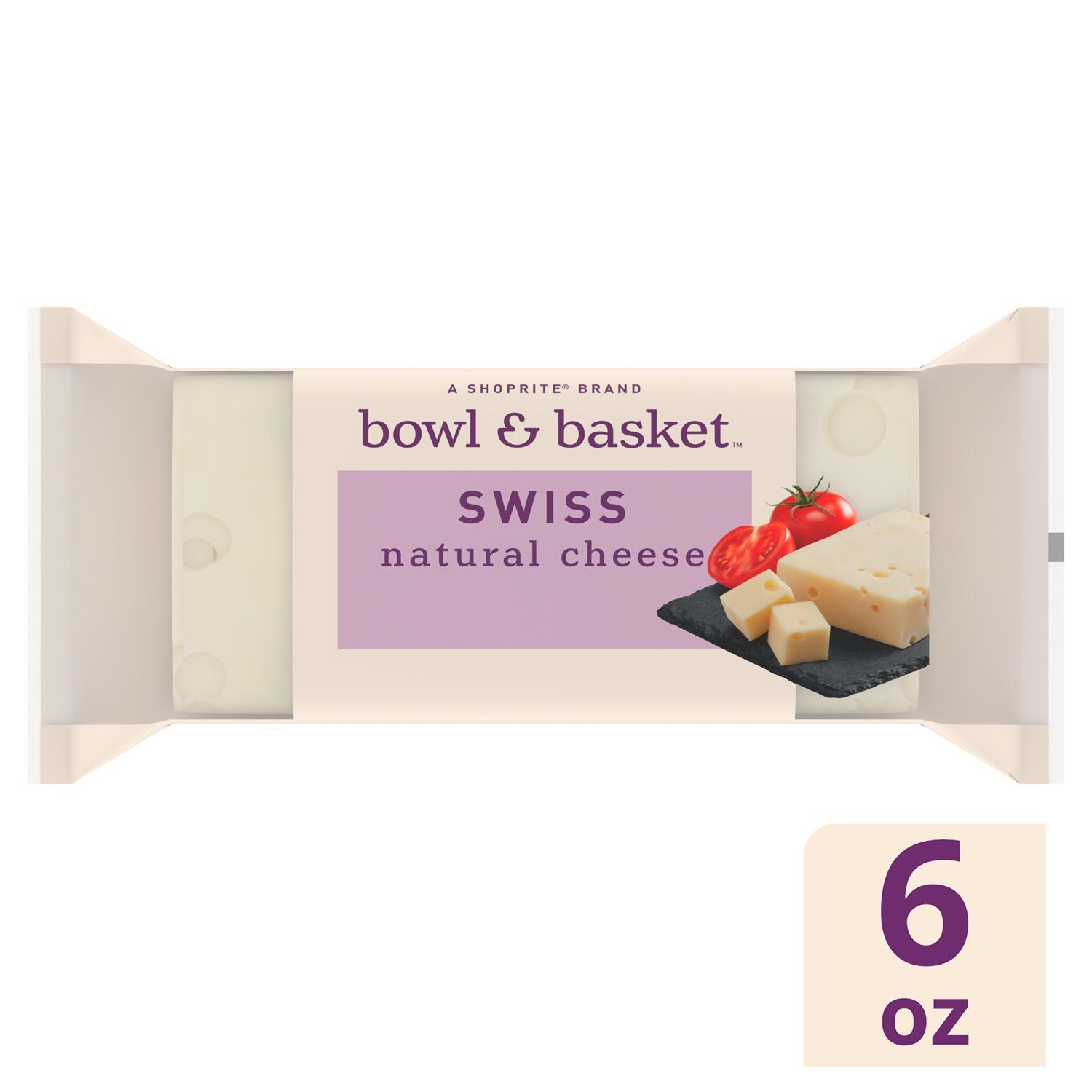 Bowl &amp; Basket Swiss Natural Cheese, 6 oz