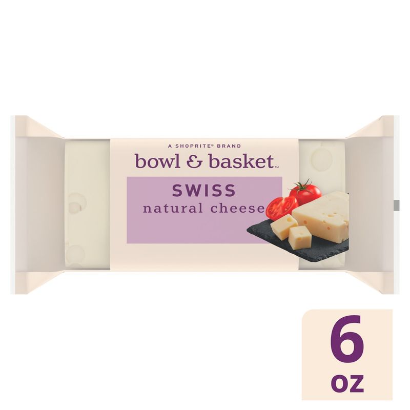 Bowl &amp; Basket Swiss Natural Cheese, 6 oz
