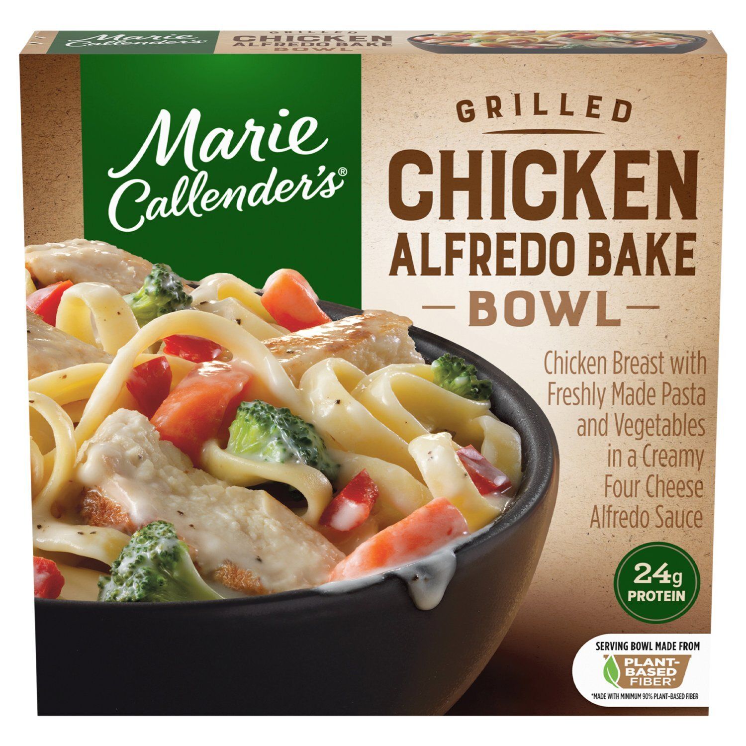 Marie Callender&#39;s Grilled Chicken Alfredo Bake Bowl, 11.6 oz