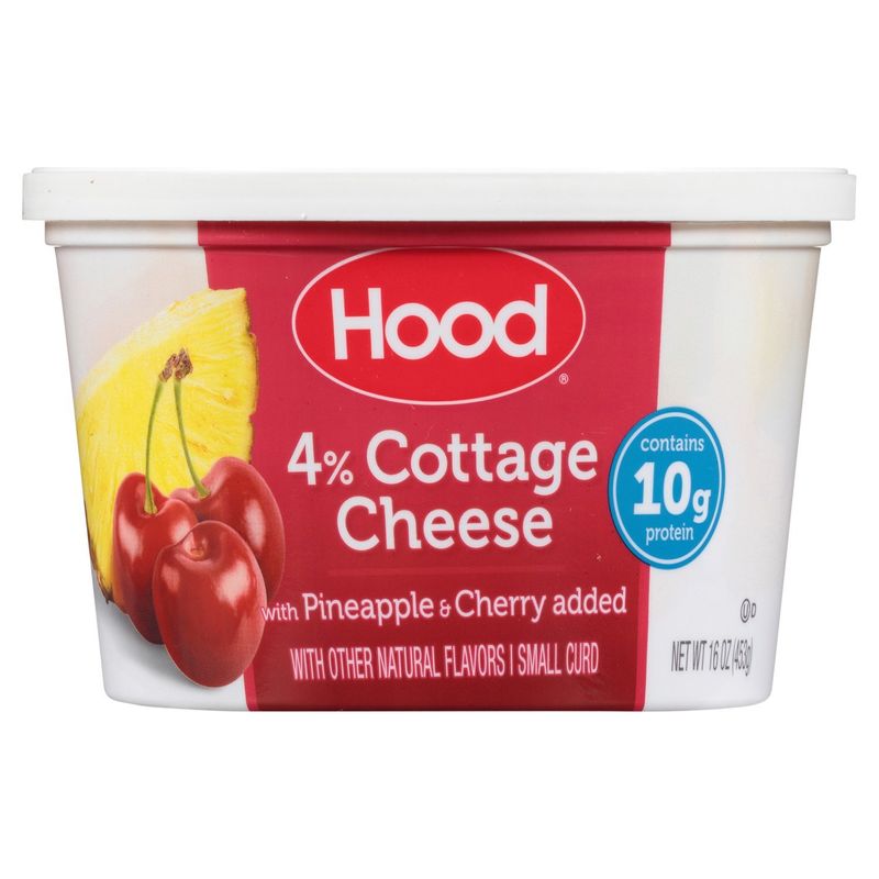 Hood Cottage Cheese with Pineapple &amp; Cherry, 16 oz