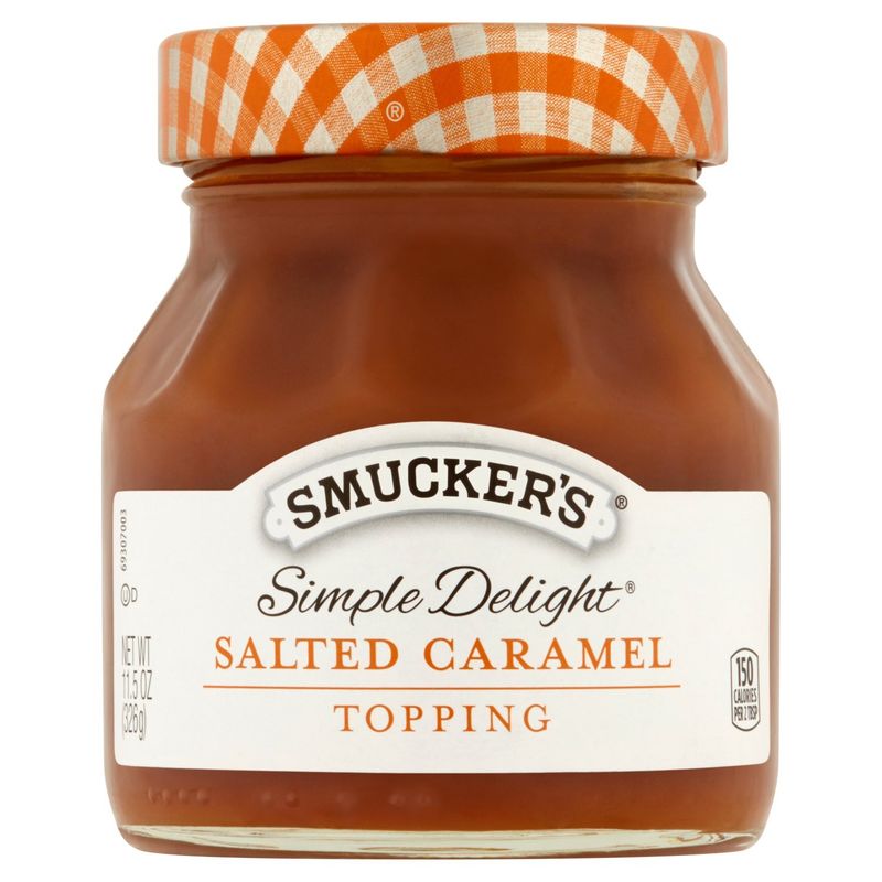 Smucker&#39;s Simple Delight Salted Caramel Topping, 11.5 oz
