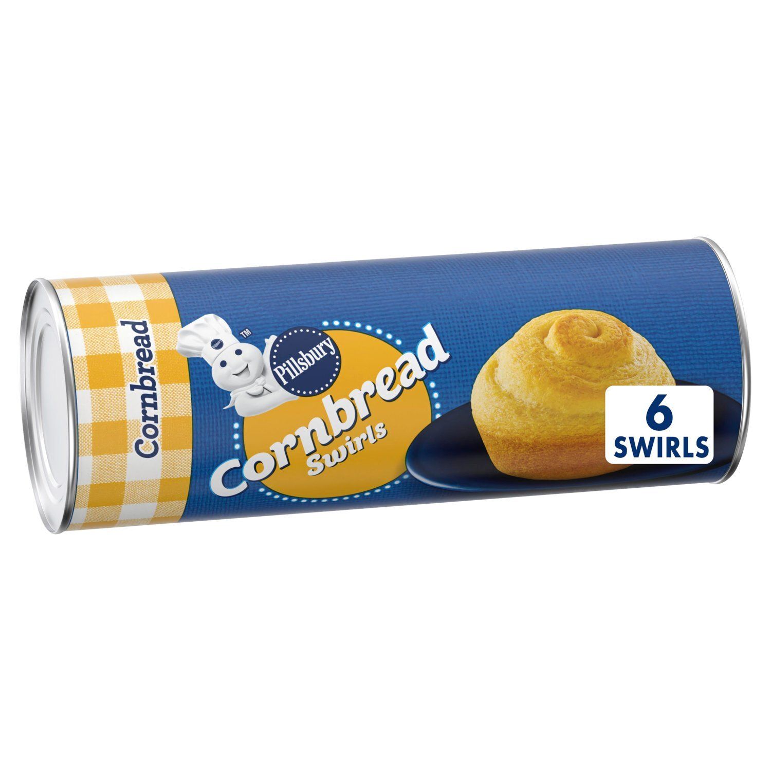 Pillsbury Cornbread Swirls, 6 count, 11 oz