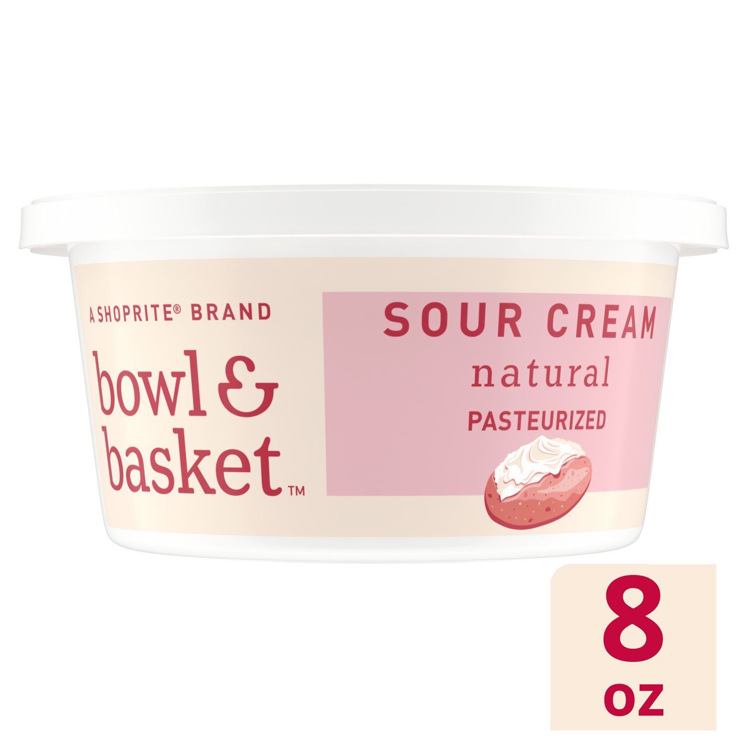 Bowl &amp; Basket Sour Cream, 8 oz