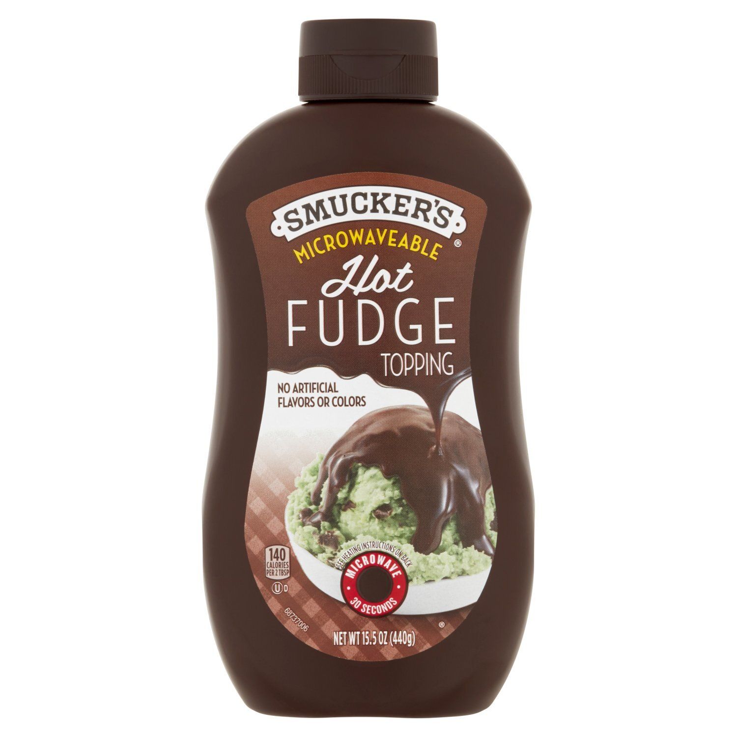 Smucker&#39;s Microwaveable Hot Fudge Topping, 15.5 oz
