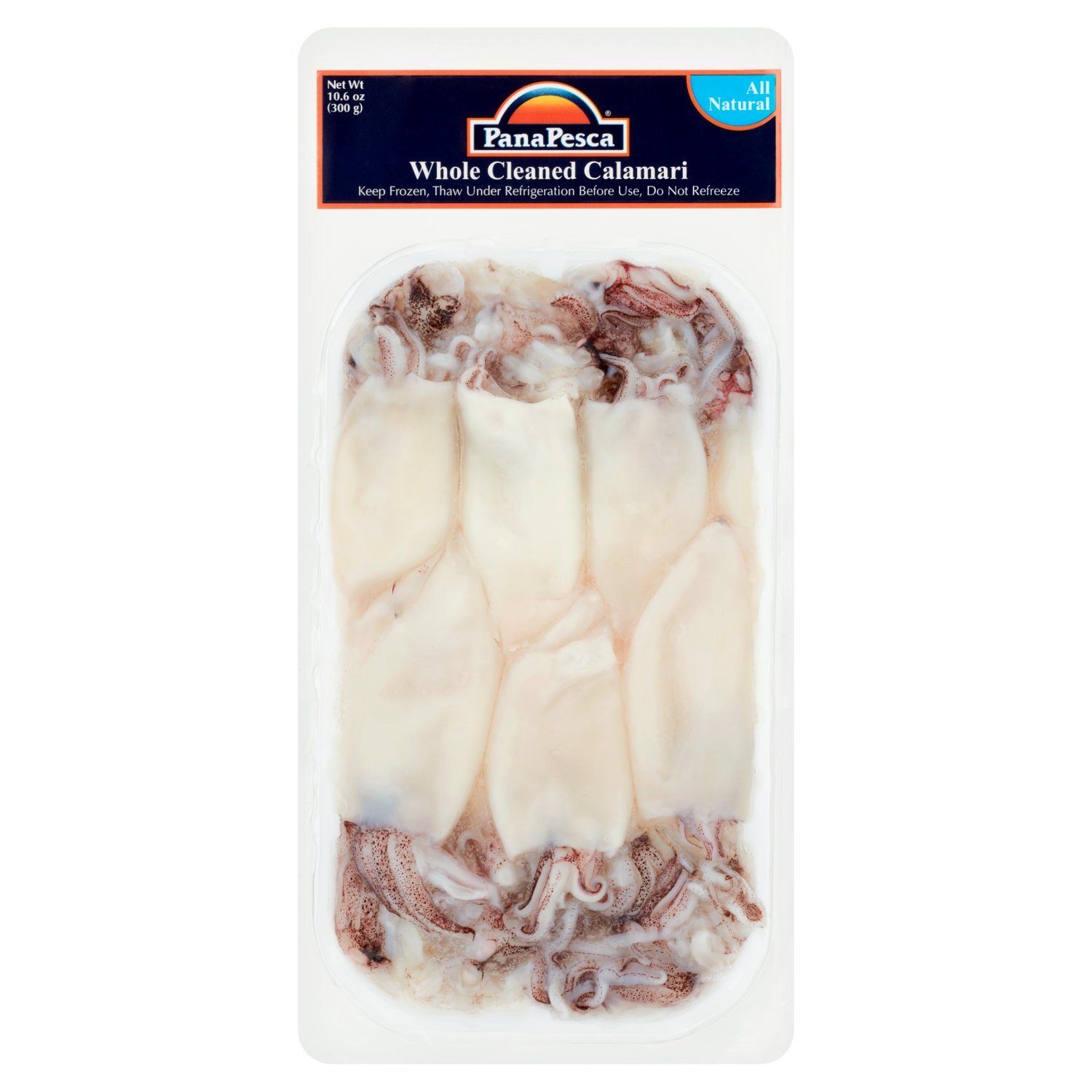 PanaPesca Whole Cleaned Calamari, 10.6 oz