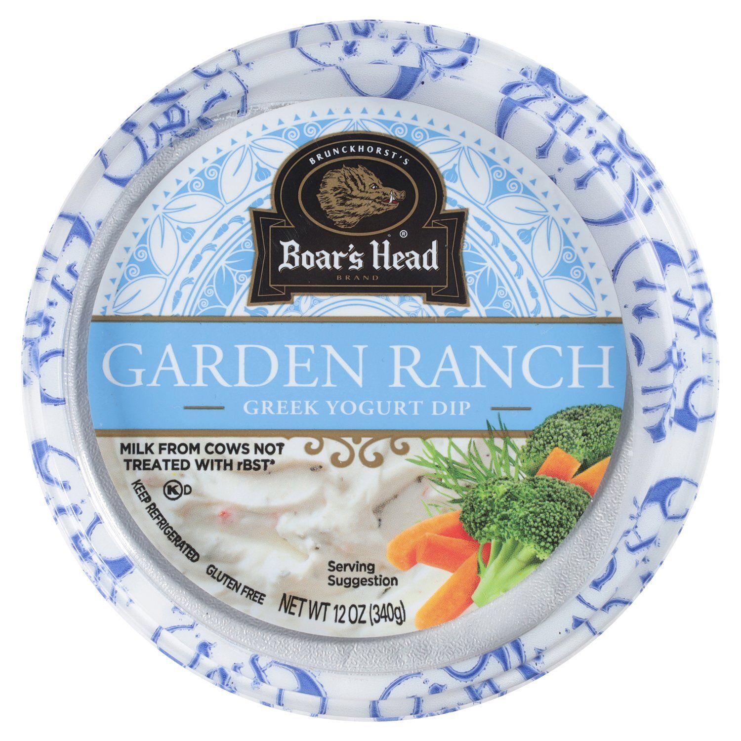 Boar&#39;s Head Garden Ranch Greek Yogurt Dip, 12 oz