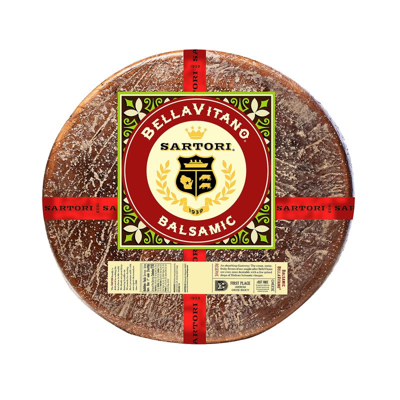 Sartori Bellavitano Balsamic Cheese Wheel