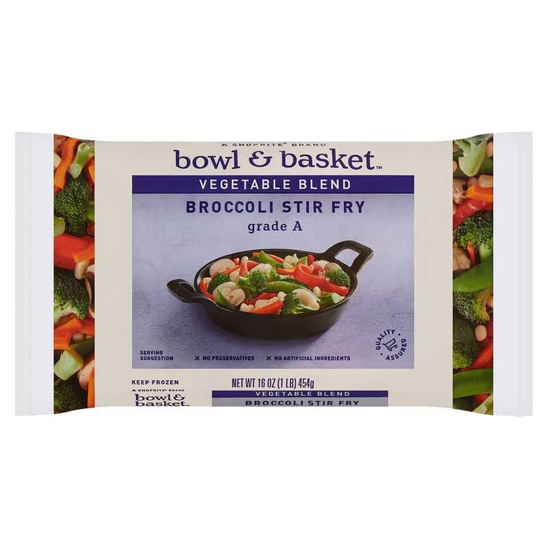 Bowl &amp; Basket Broccoli Stir Fry Vegetable Blend, 16 oz