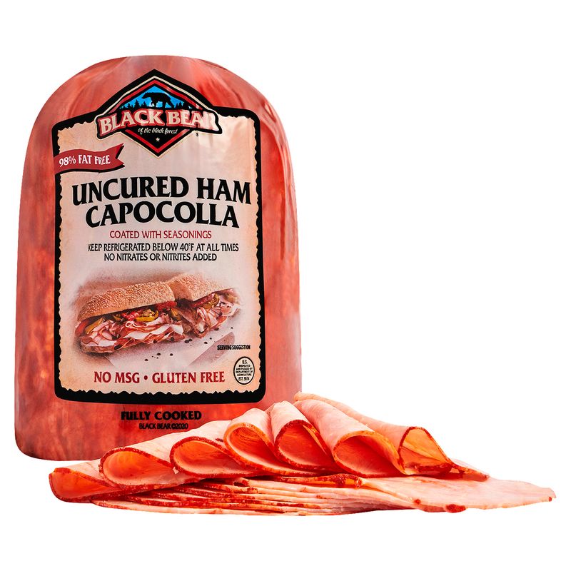 Black Bear Uncured Ham Capocolla