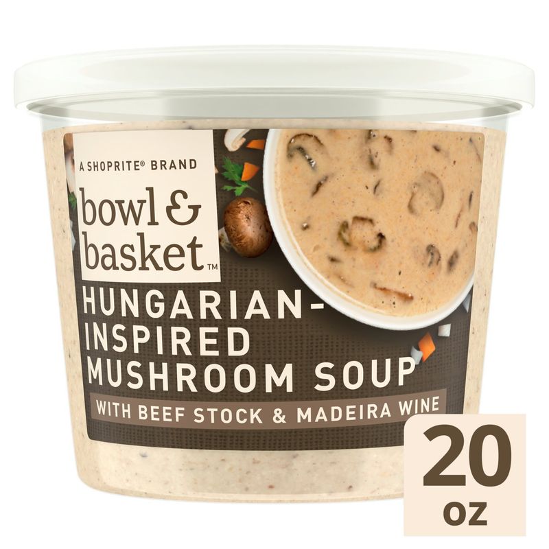Bowl &amp; Basket Hungarian-Inspired Mushroom Soup, 20 oz