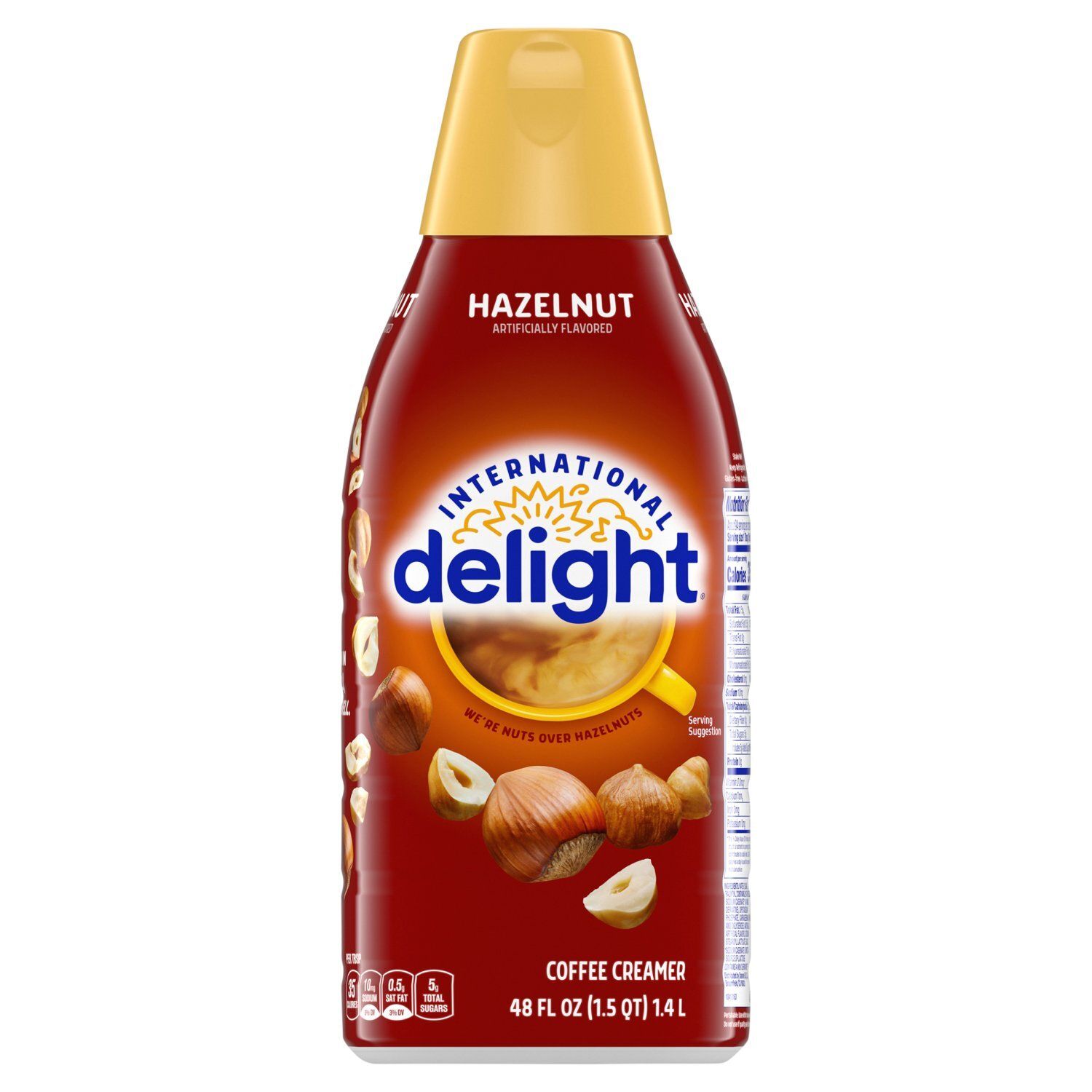 International Delight Hazelnut Coffee Creamer, 48 fl oz