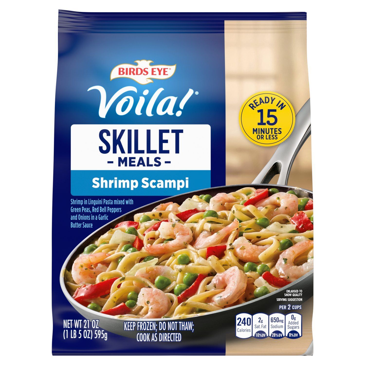 Birds Eye Voila! Shrimp Scampi Skillet Meals, 21 oz