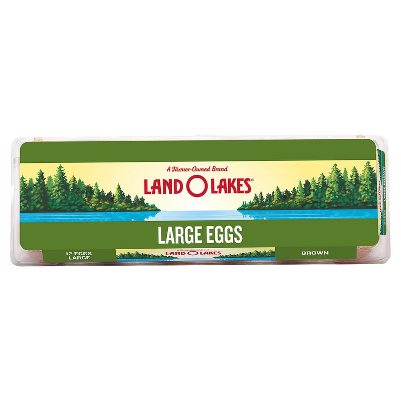Land O Lakes Brown Eggs, Large, 12 count