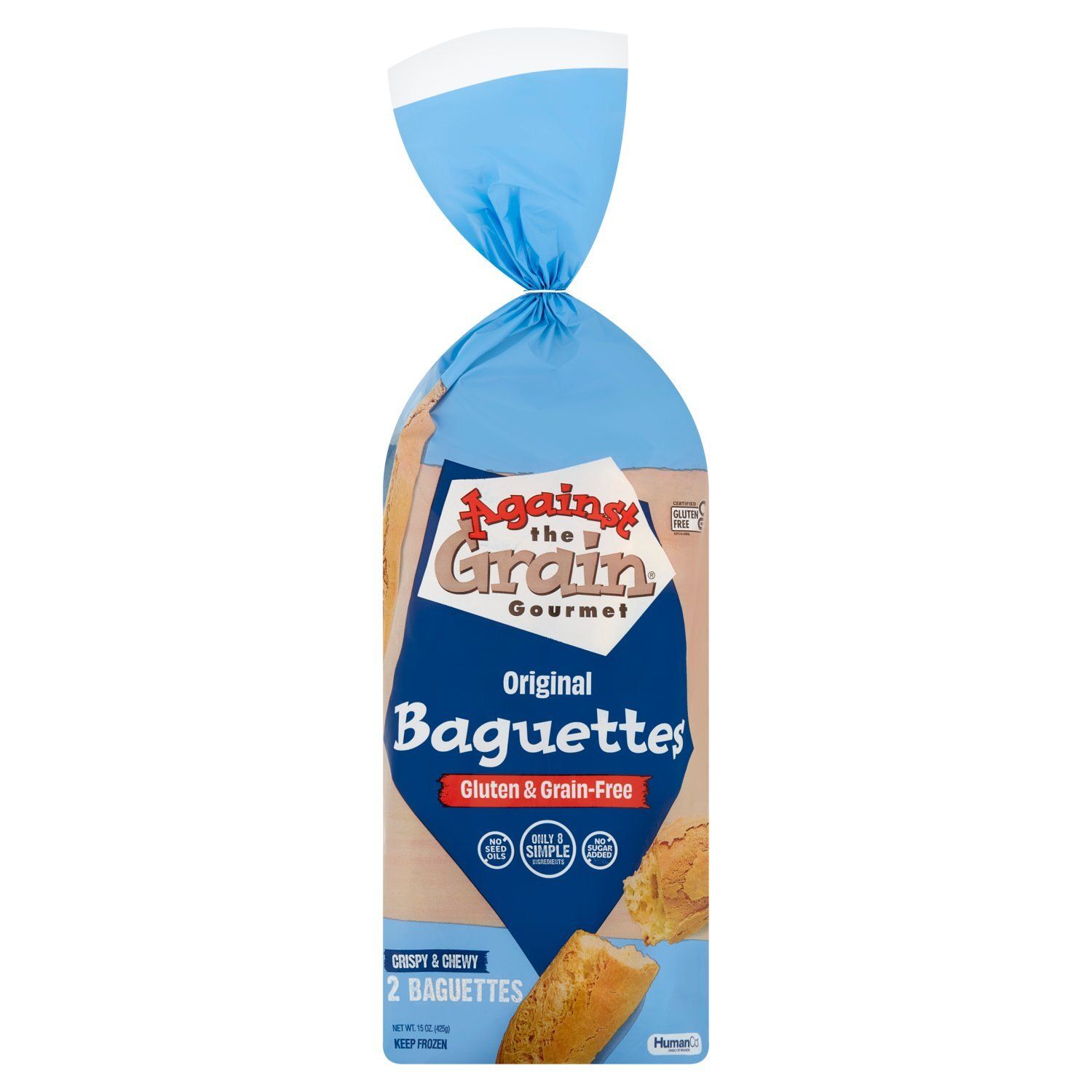 Against the Grain Gourmet Original Baguettes, 2 count, 15 oz