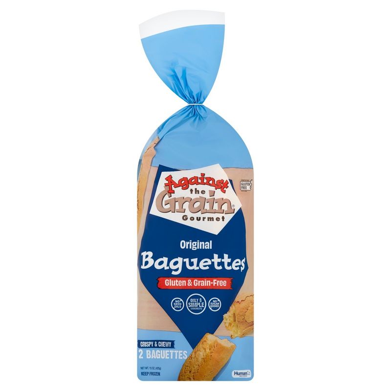Against the Grain Gourmet Original Baguettes, 2 count, 15 oz