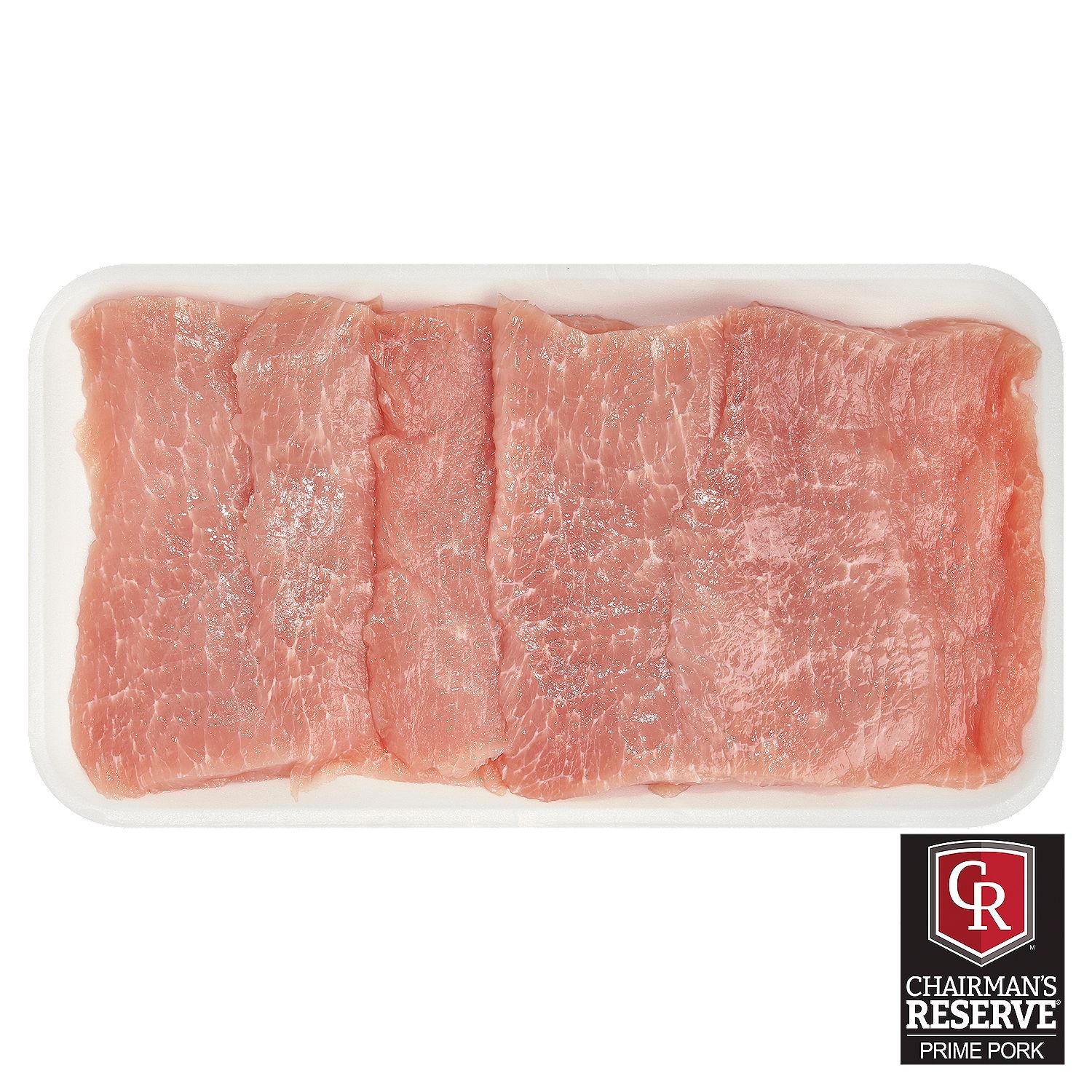 Chairman&#39;s Reserve, Boneless Thin Sliced Center Cut Pork Chops