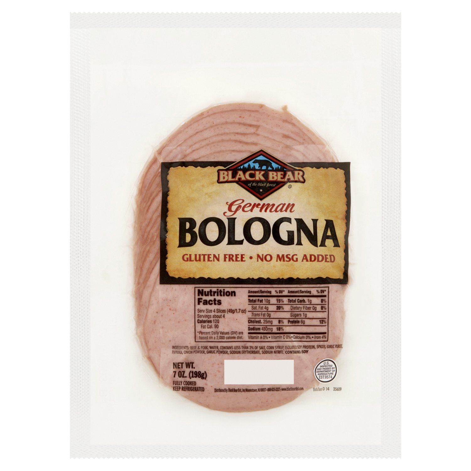 Black Bear German Bologna, 7 oz