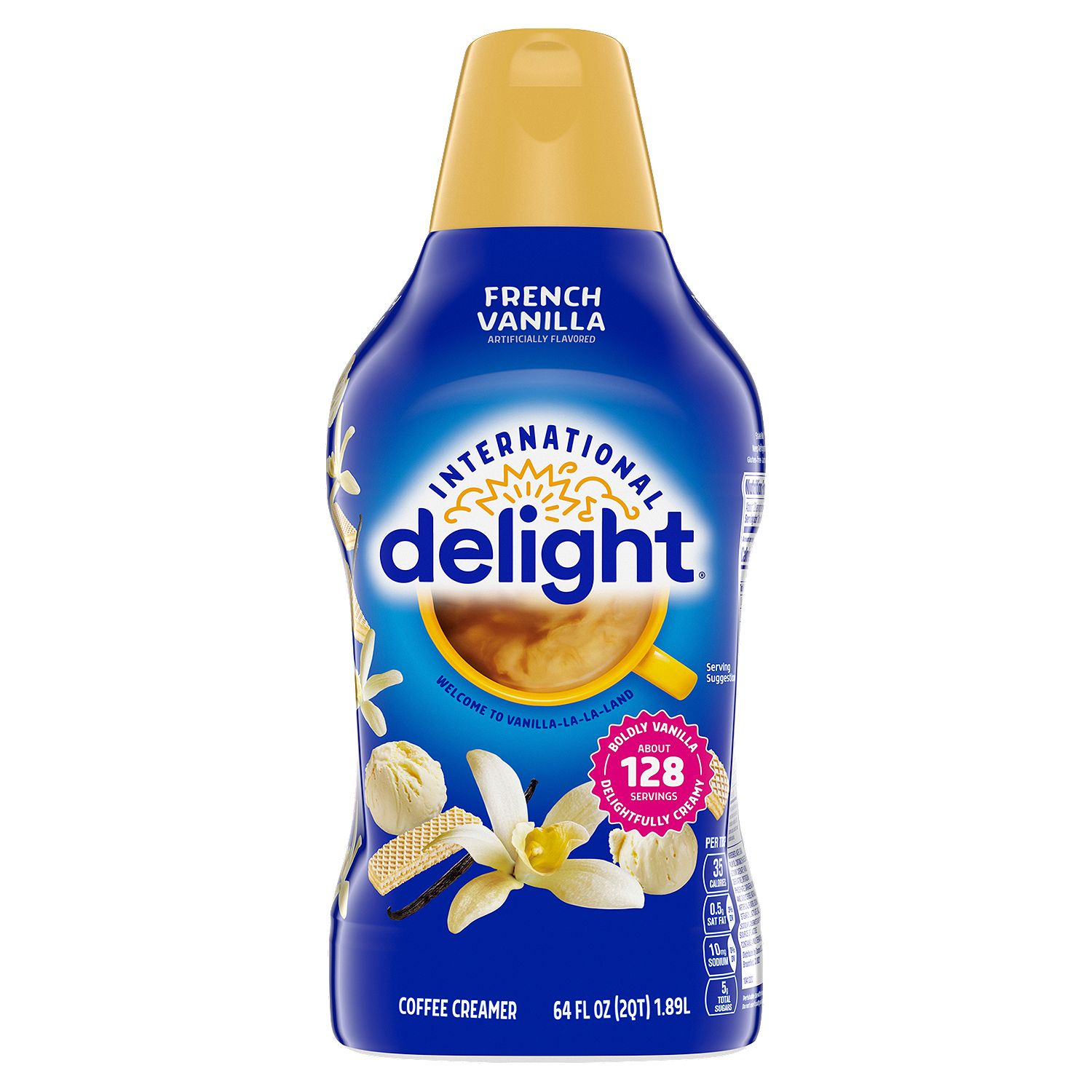 International Delight French Vanilla Coffee Creamer, 64 fl oz