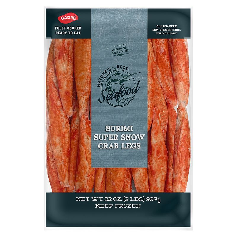 Nature&#39;s Best Seafood Surimi Super Snow Crab Legs, 32 oz