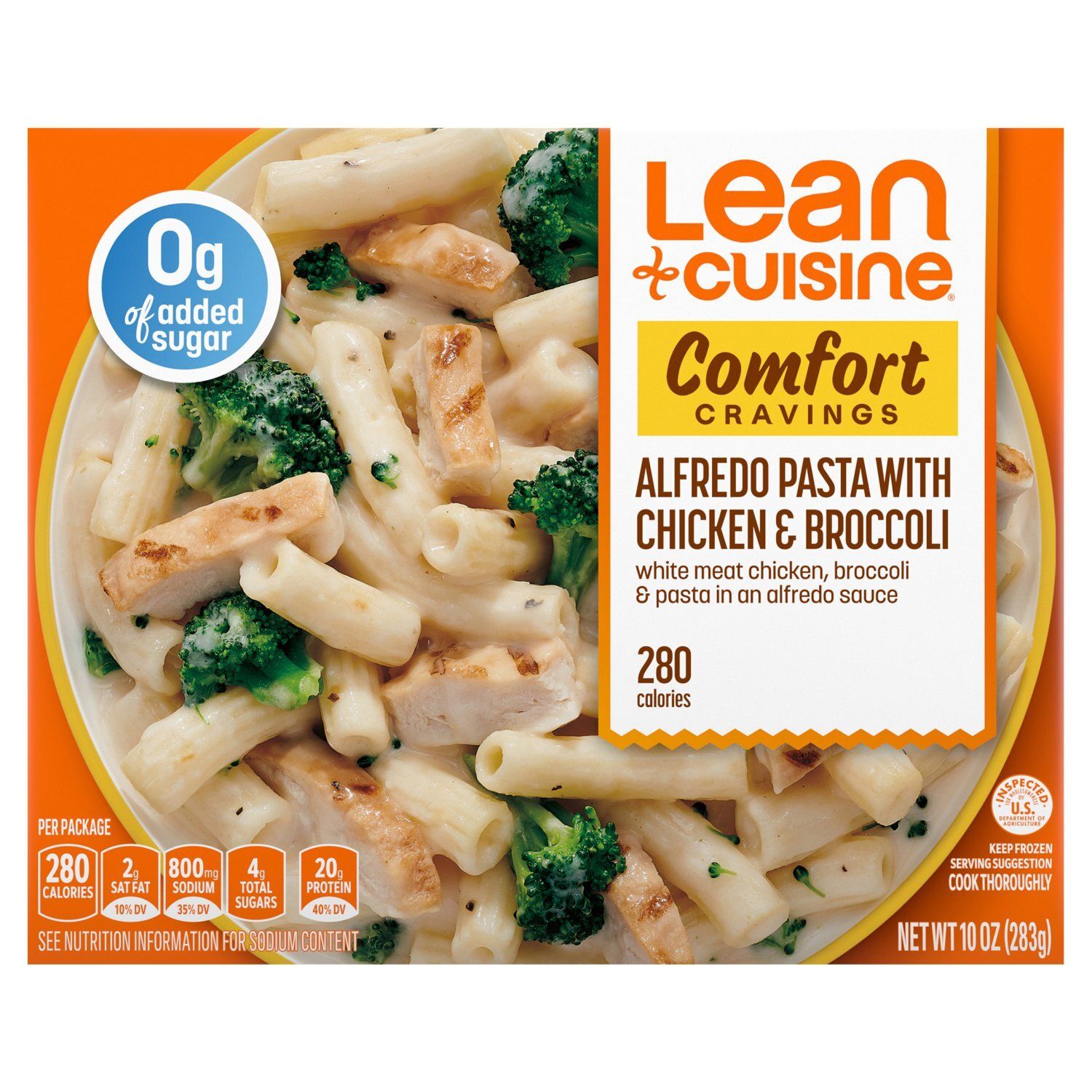 Lean Cuisine Comfort Cravings Alfredo Pasta with Chicken &amp; Broccoli, 10 oz