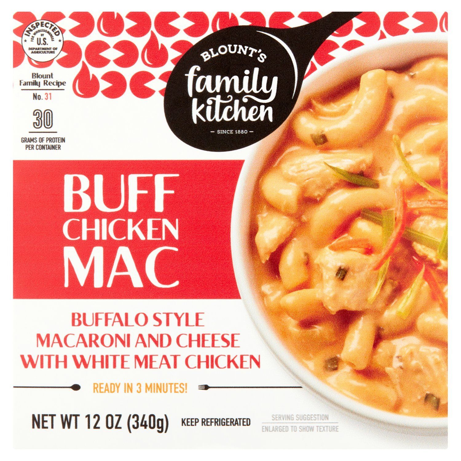 Blount&#39;s Family Kitchen Buff Chicken Mac, 12 oz