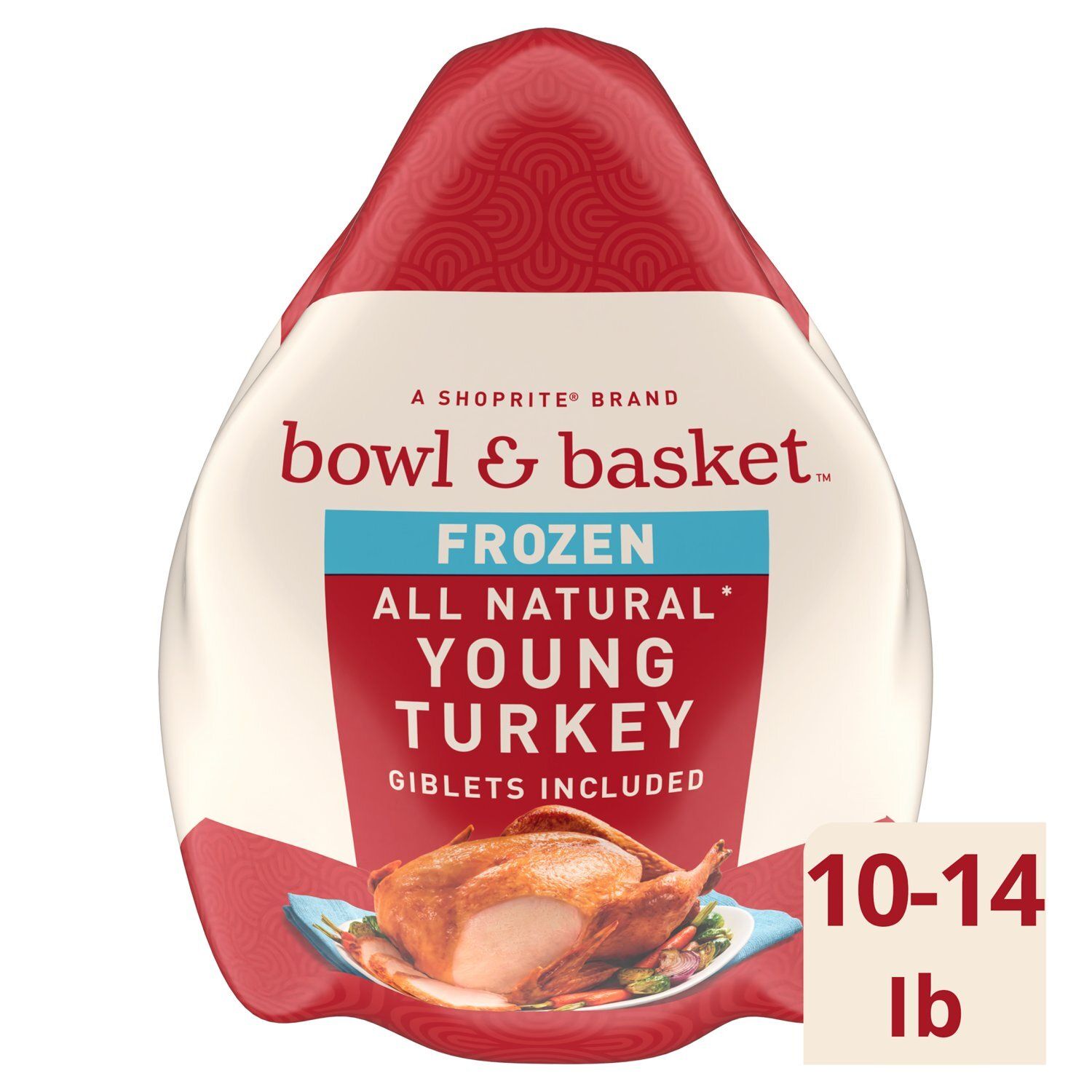 Bowl &amp; Basket Frozen Young Turkey