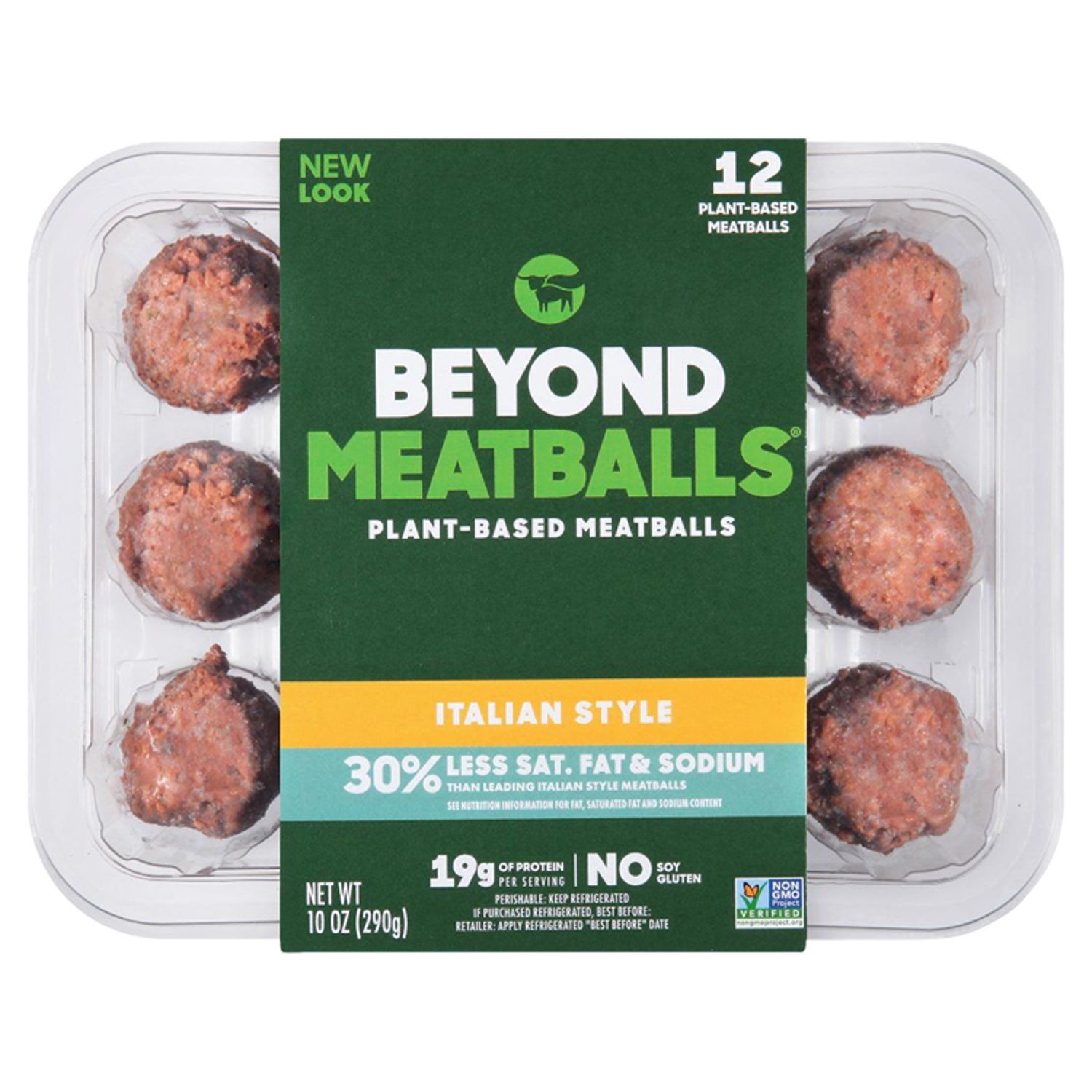 Beyond Meat Beyond Meatballs Italian Style Plant-Based Meatballs, 12 count, 10 oz