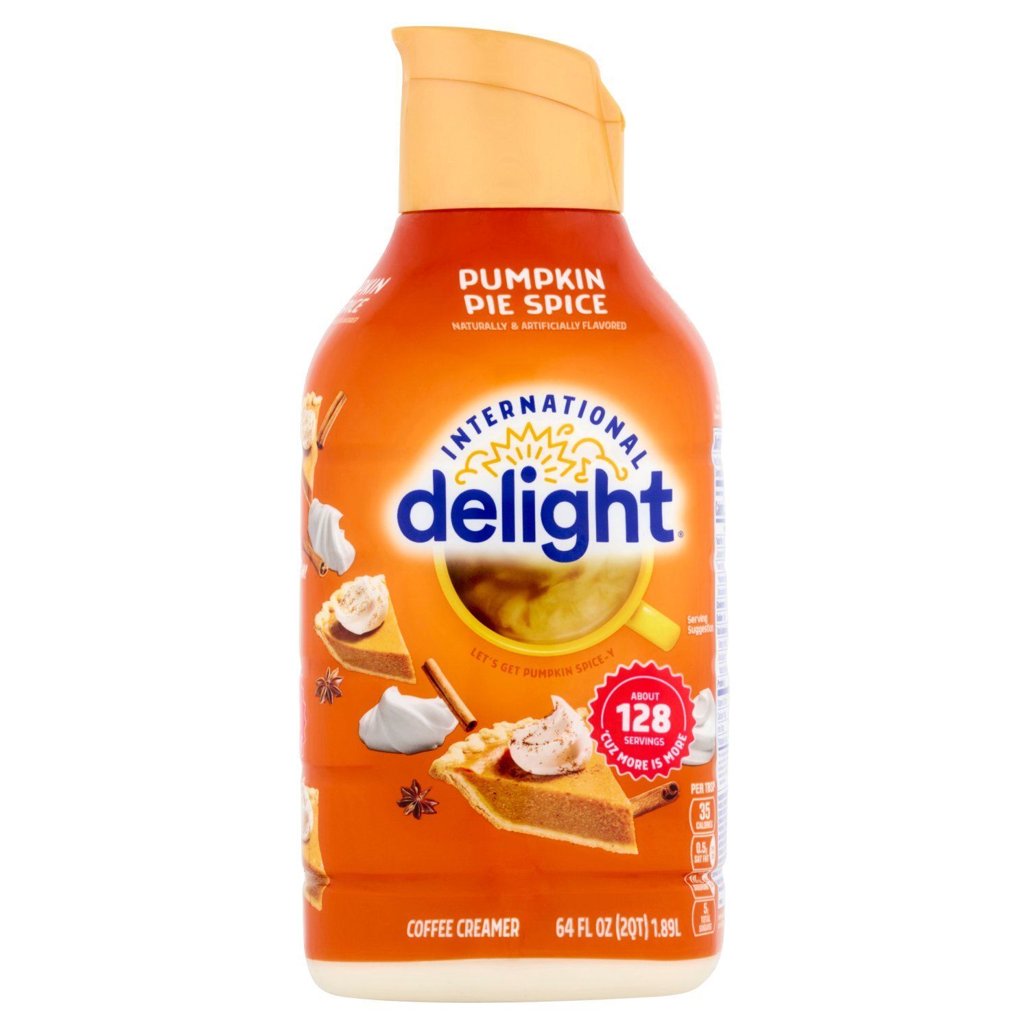 International Delight Pumpkin Pie Spice Coffee Creamer, 64 fl oz