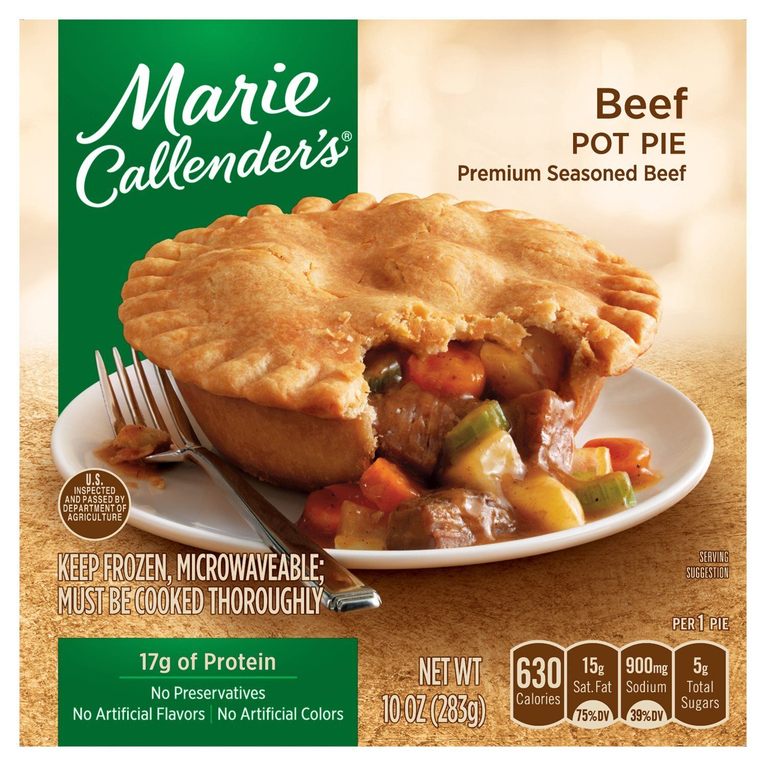Marie Callender&#39;s Beef Pot Pie, 10 oz