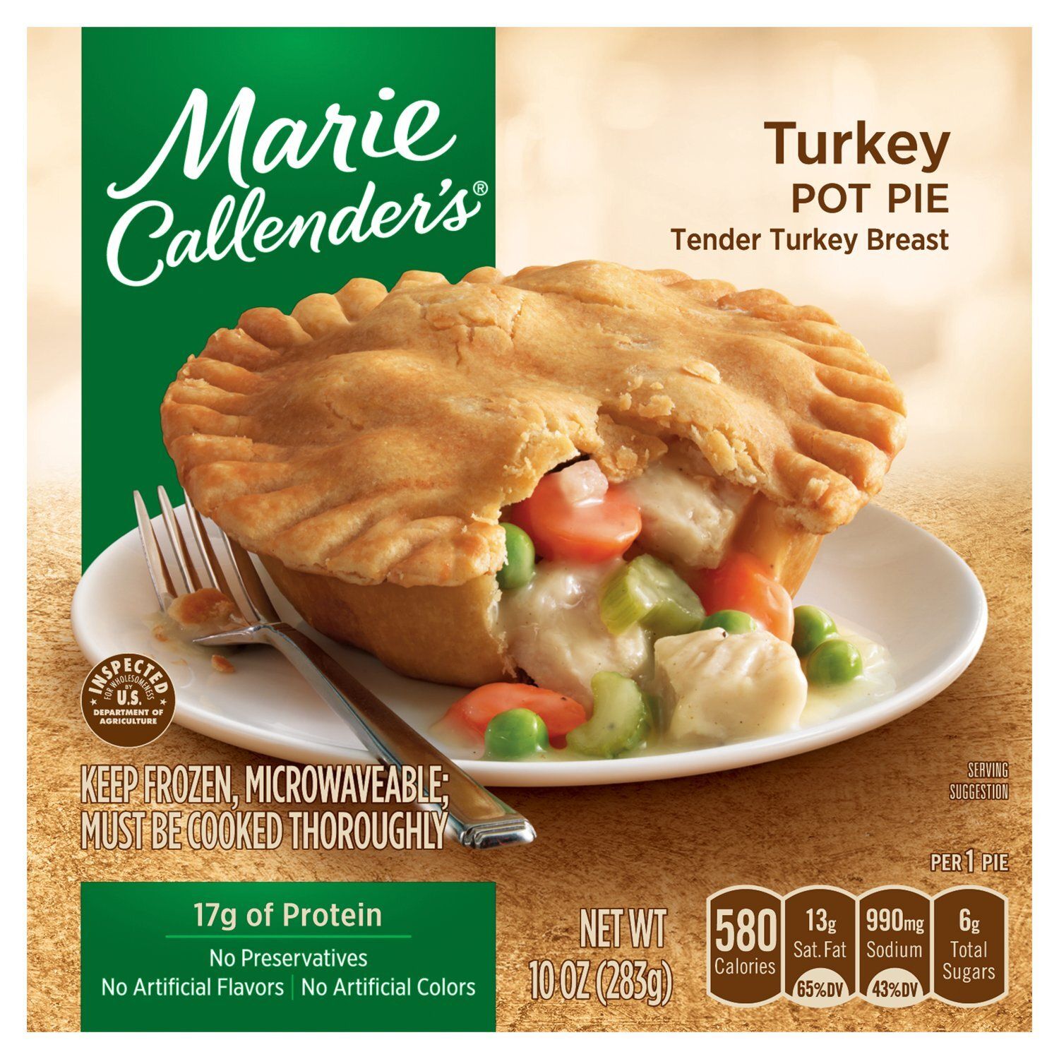 Marie Callender&#39;s Turkey Pot Pie, 10 oz