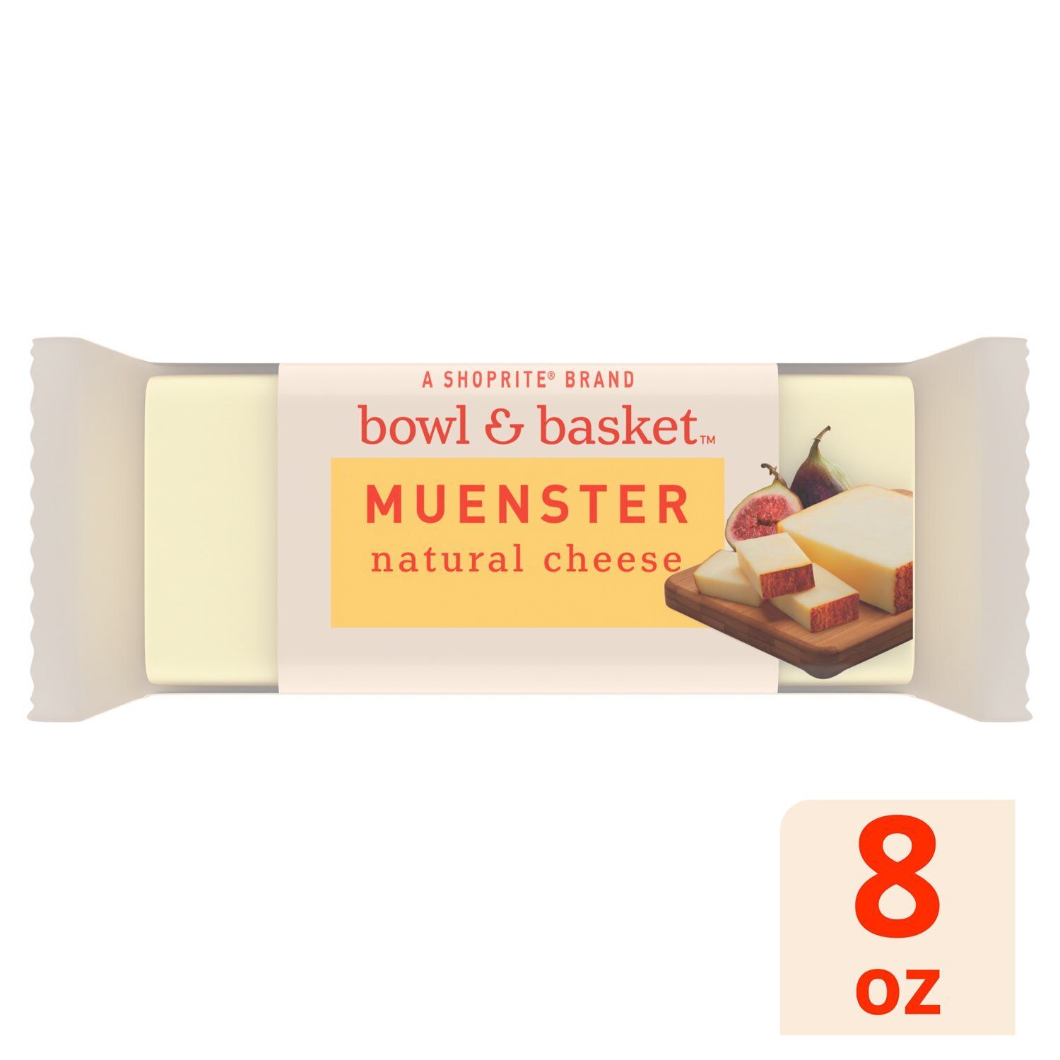 Bowl &amp; Basket Muenster Natural Cheese, 8 oz