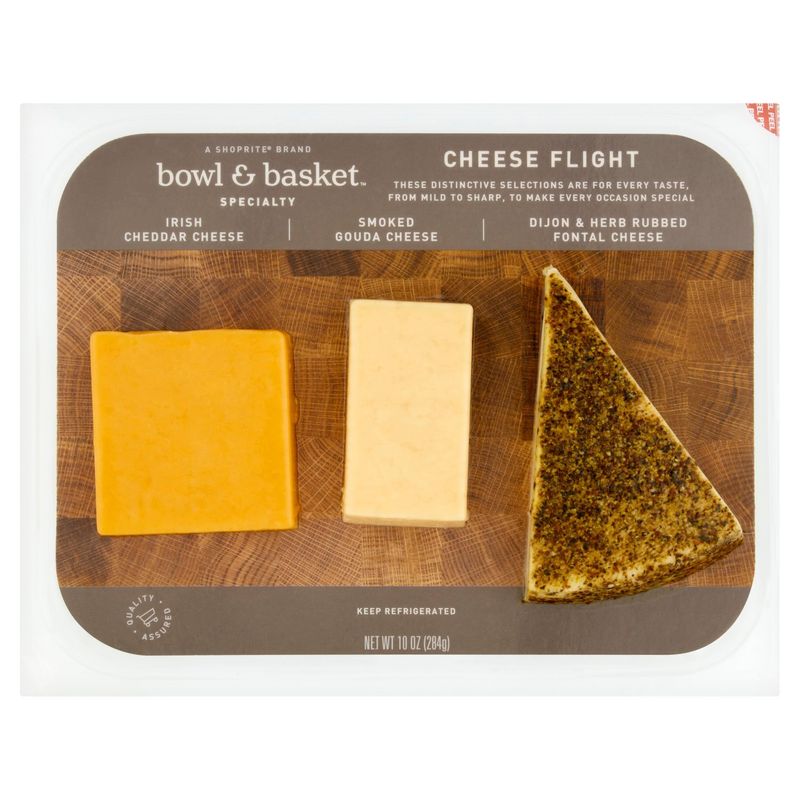 Bowl &amp; Basket Specialty Cheese Flight, 10 oz