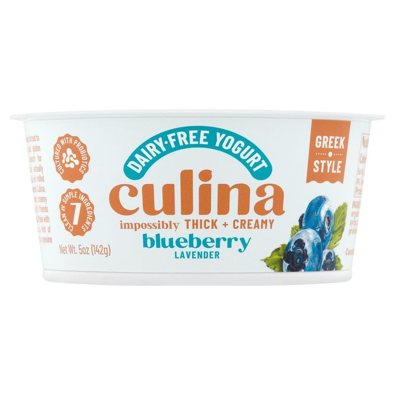 Culina Blueberry Lavender Dairy-Free Yogurt, 5 oz