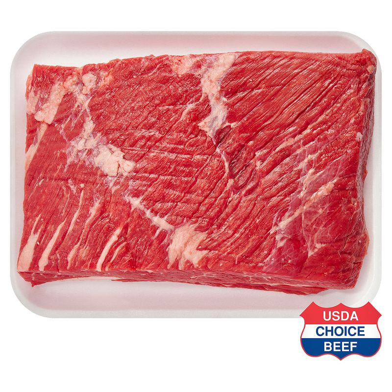 USDA Choice Beef Thin Cut Brisket, Boneless, Average Weight 2 lb Pack