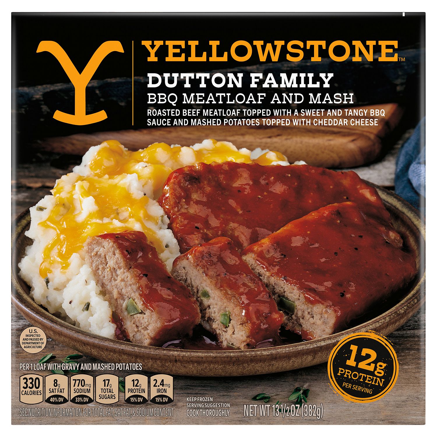 Yellowstone Dutton Family BBQ Meatloaf and Mash, 13 ½ oz