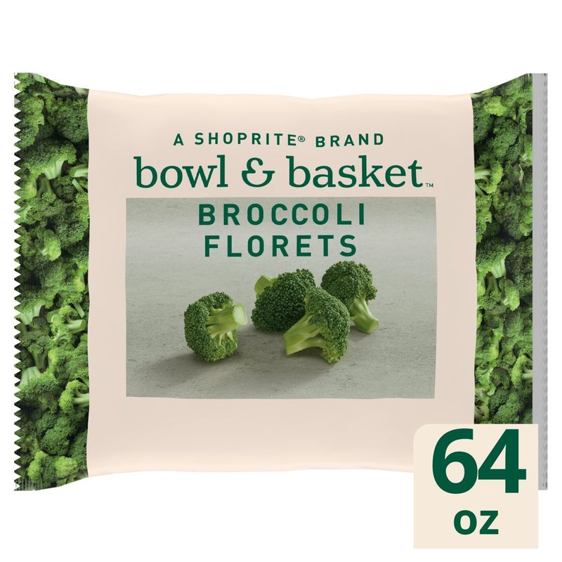 Bowl &amp; Basket Broccoli Florets, 64 oz