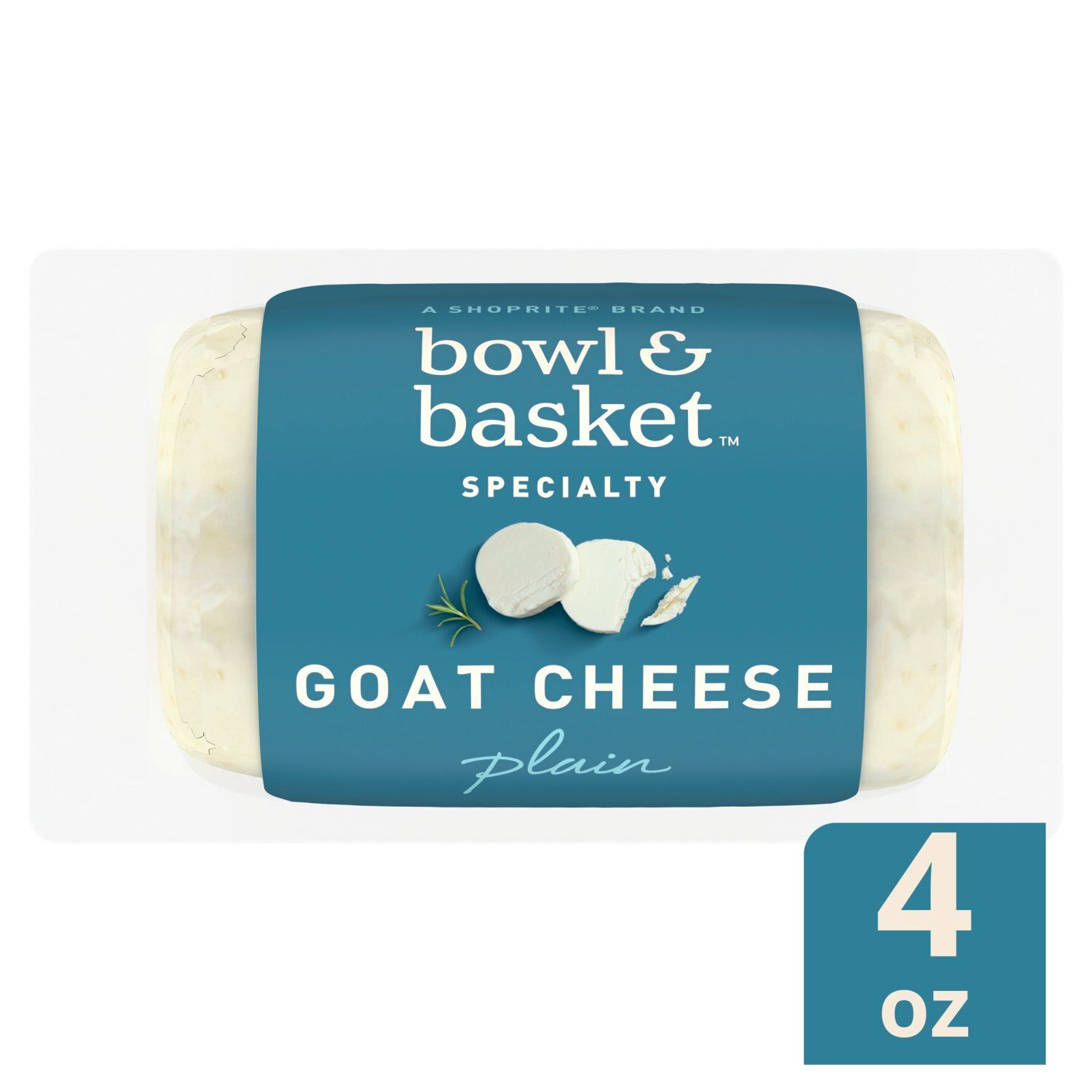 Bowl &amp; Basket Specialty Plain Goat Cheese, 4 oz