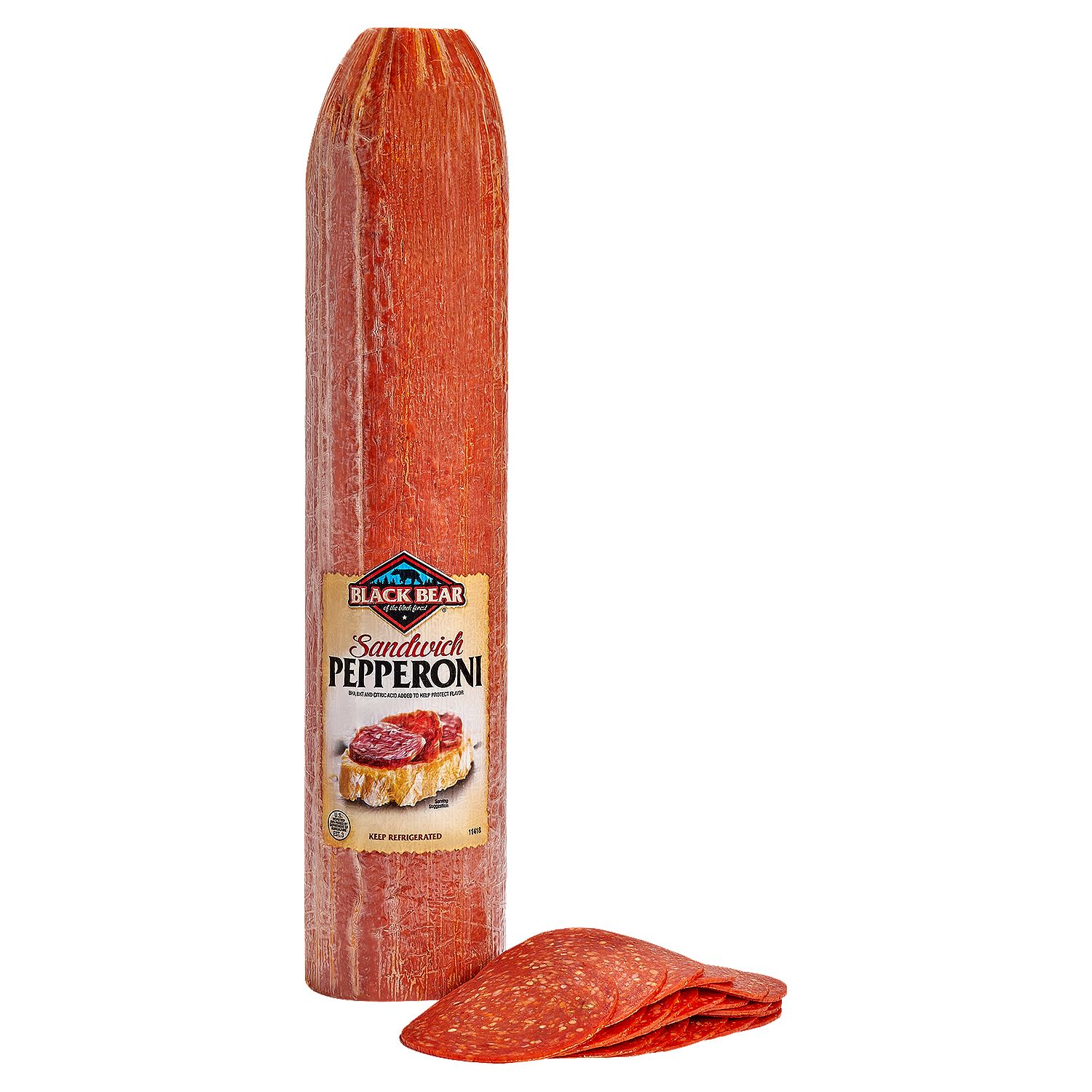 Black Bear Sandwich Pepperoni